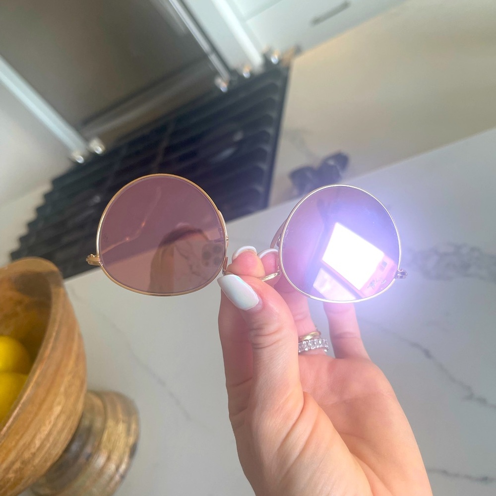 Ray-Bans - Round/Pink - Picture 4 of 7